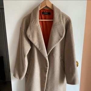 Zara Cocoon Coat